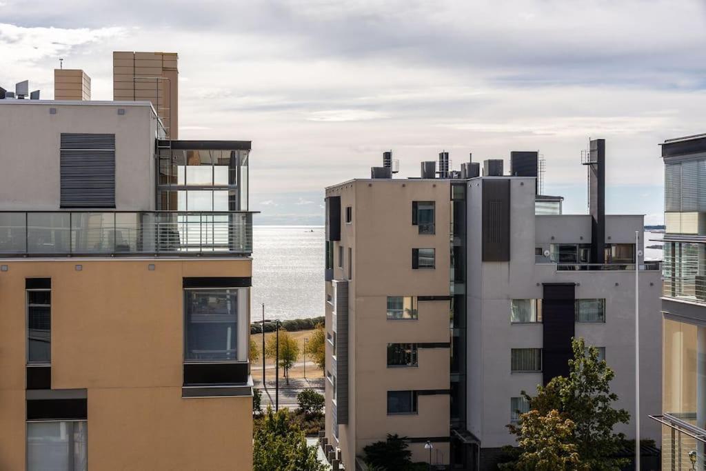 Spacious Home With Four Terrace, Sauna, Sea View Helsínquia Exterior foto