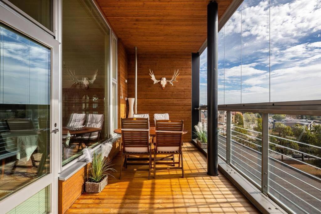 Spacious Home With Four Terrace, Sauna, Sea View Helsínquia Exterior foto