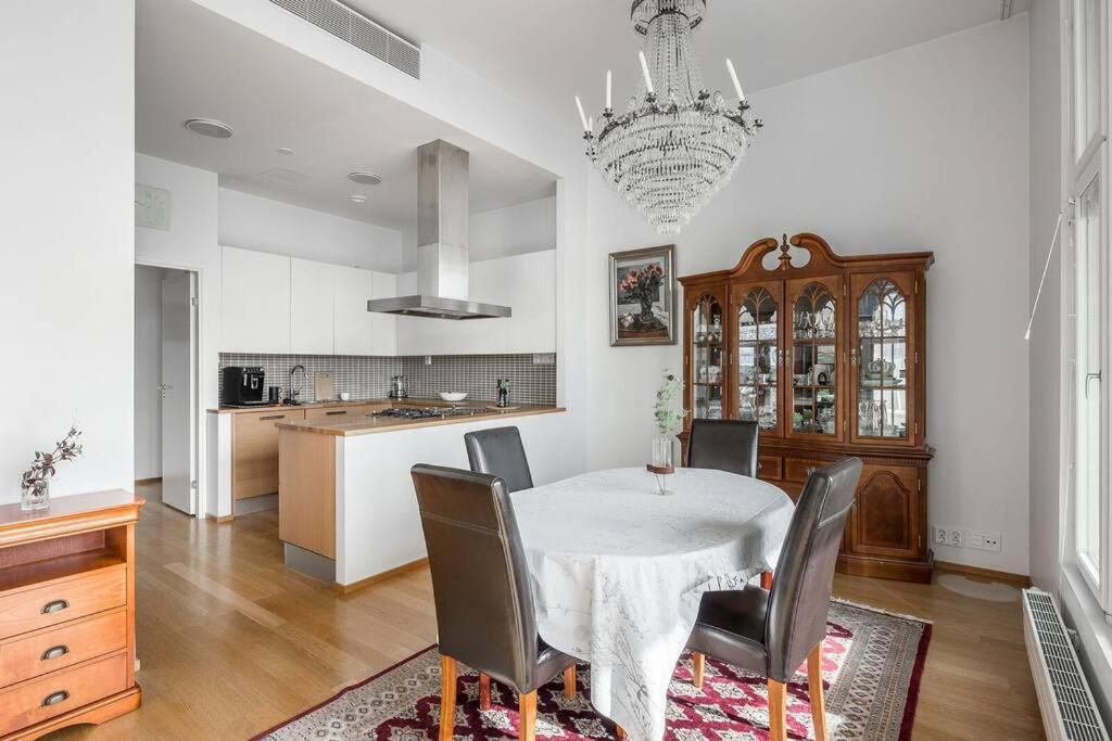 Spacious Home With Four Terrace, Sauna, Sea View Helsínquia Exterior foto