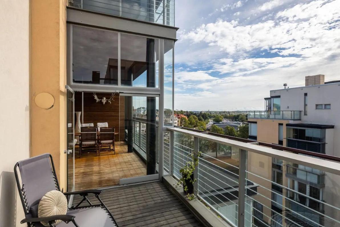 Spacious Home With Four Terrace, Sauna, Sea View Helsínquia Exterior foto